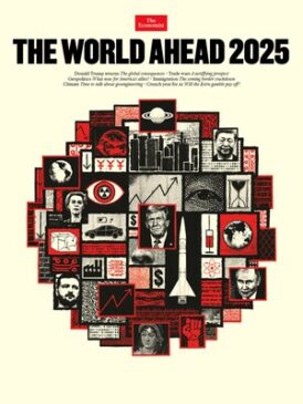 The Economist World Ahead 2025 cover