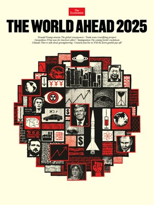 The World Ahead 2024 The Economist World Ahead 2025 cover